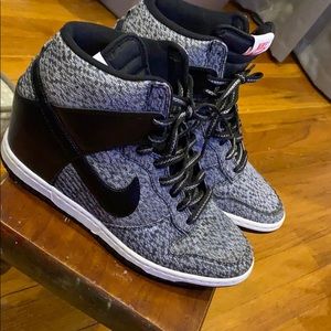 Women’s Nike wedge sneakers size 10